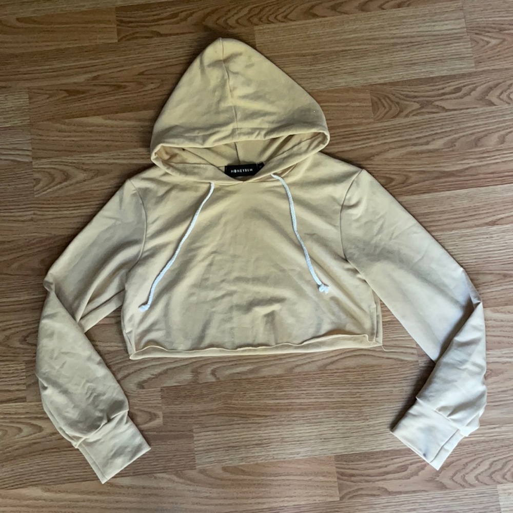 Beige sand hoodie